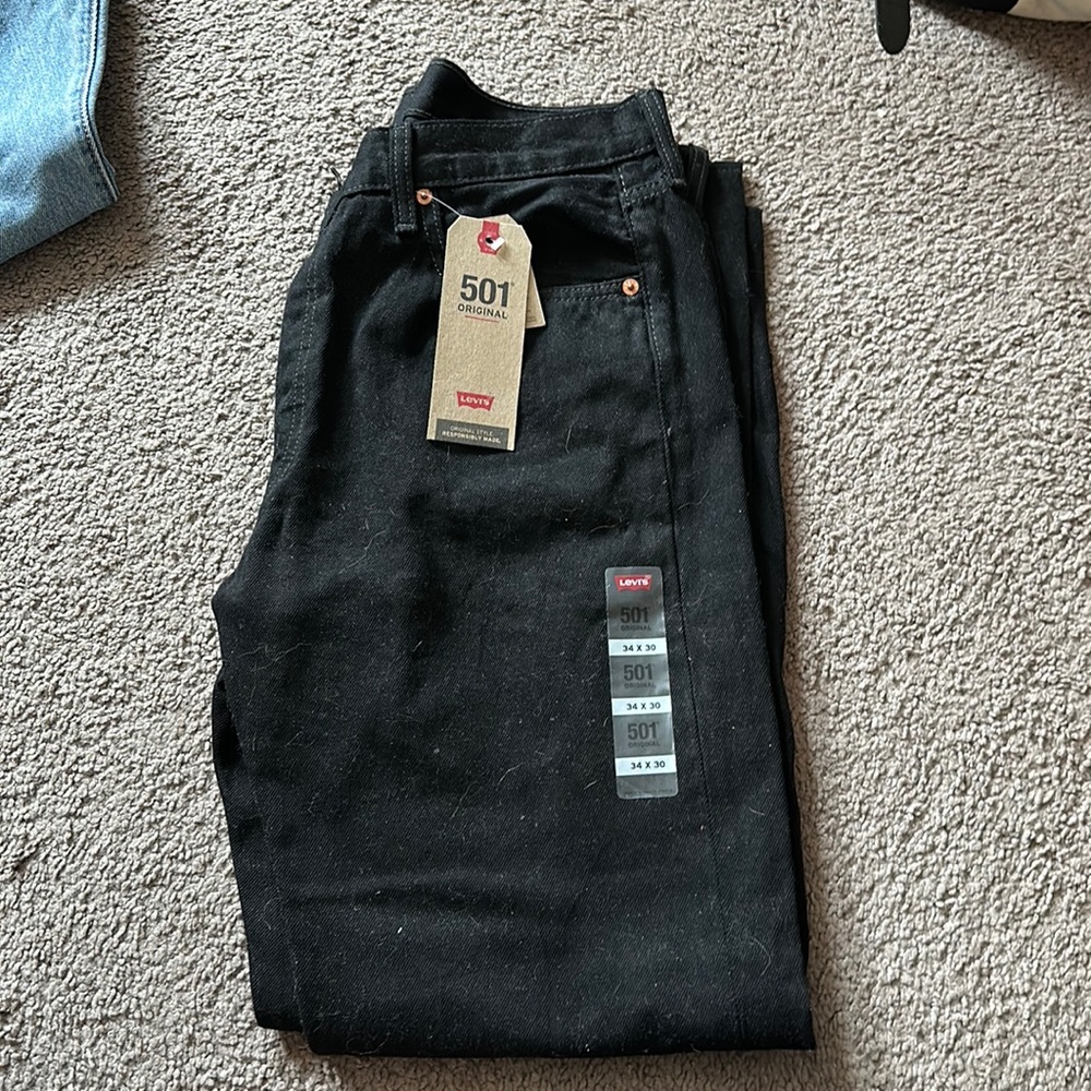 Levi’s 501 Original Men’s Jeans Black